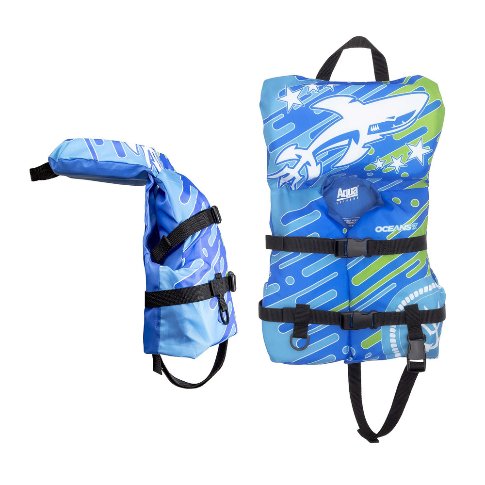 Inflated Oceans7 Life Jacket dimensions and weight capacity