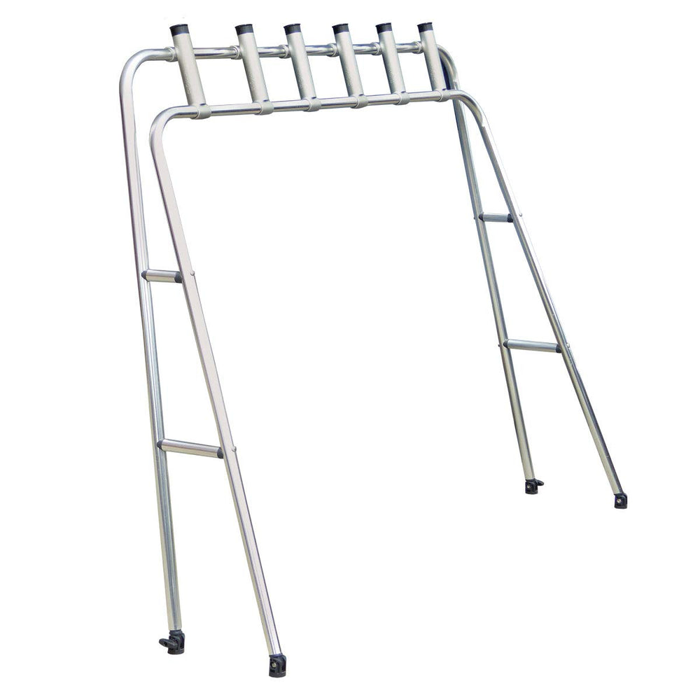 Oceansouth Fishing Arch height adjustable up to 65 inches for flexibility.