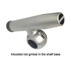 Oceansouth rod holder on rail compatible with T Tops and rails