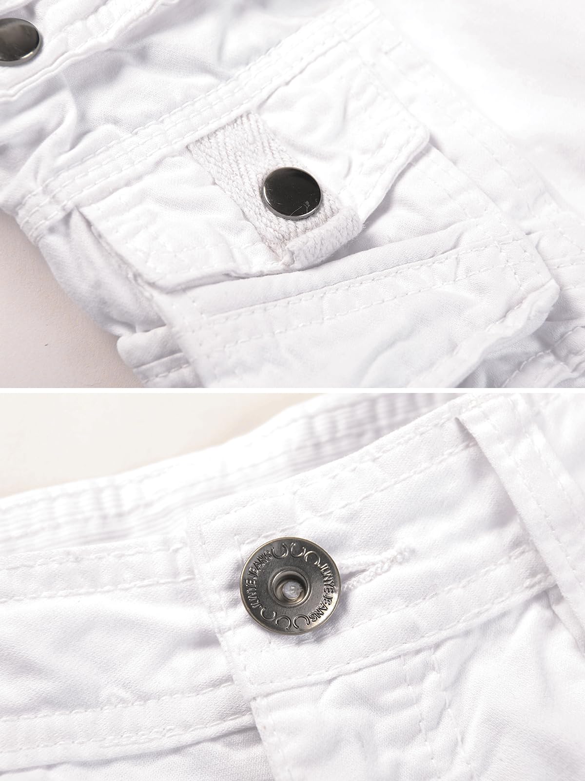 OCHENTA all-season cargo pants for spring through winter wear.