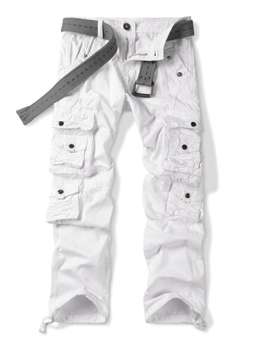 OCHENTA baggy-style cargo pants offer relaxed comfort and versatile styling.