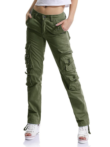 OCHENTA cotton cargo pants in soft, breathable fabric for daily comfort on the go