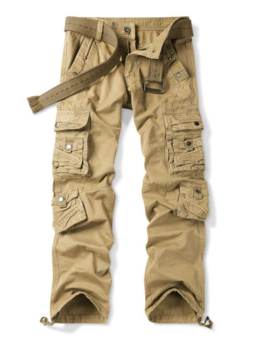OCHENTA women's cotton pants baggy fit for casual yet rugged daily wear.