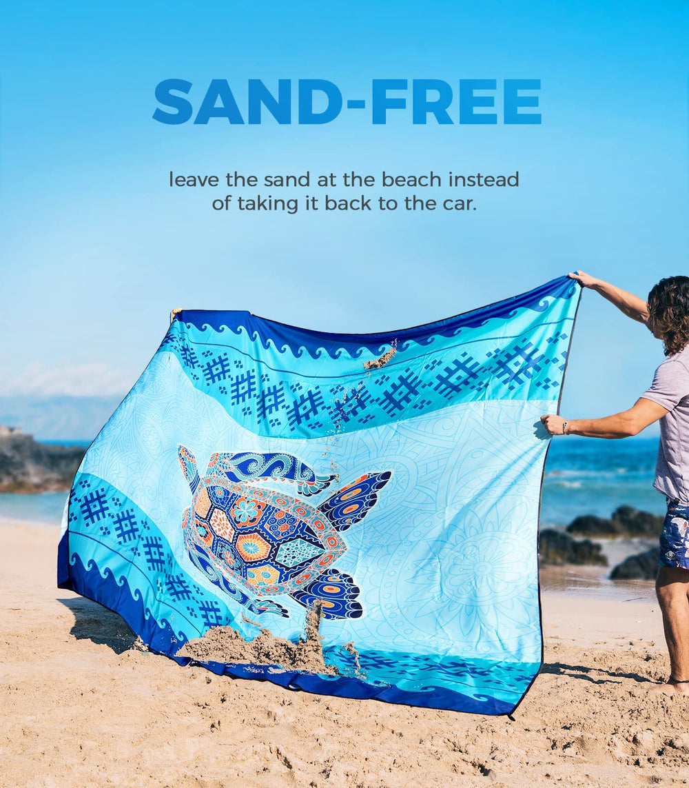 OCOOPA Beach Blanket Carry-bag-packable design simplifies packing and travel.