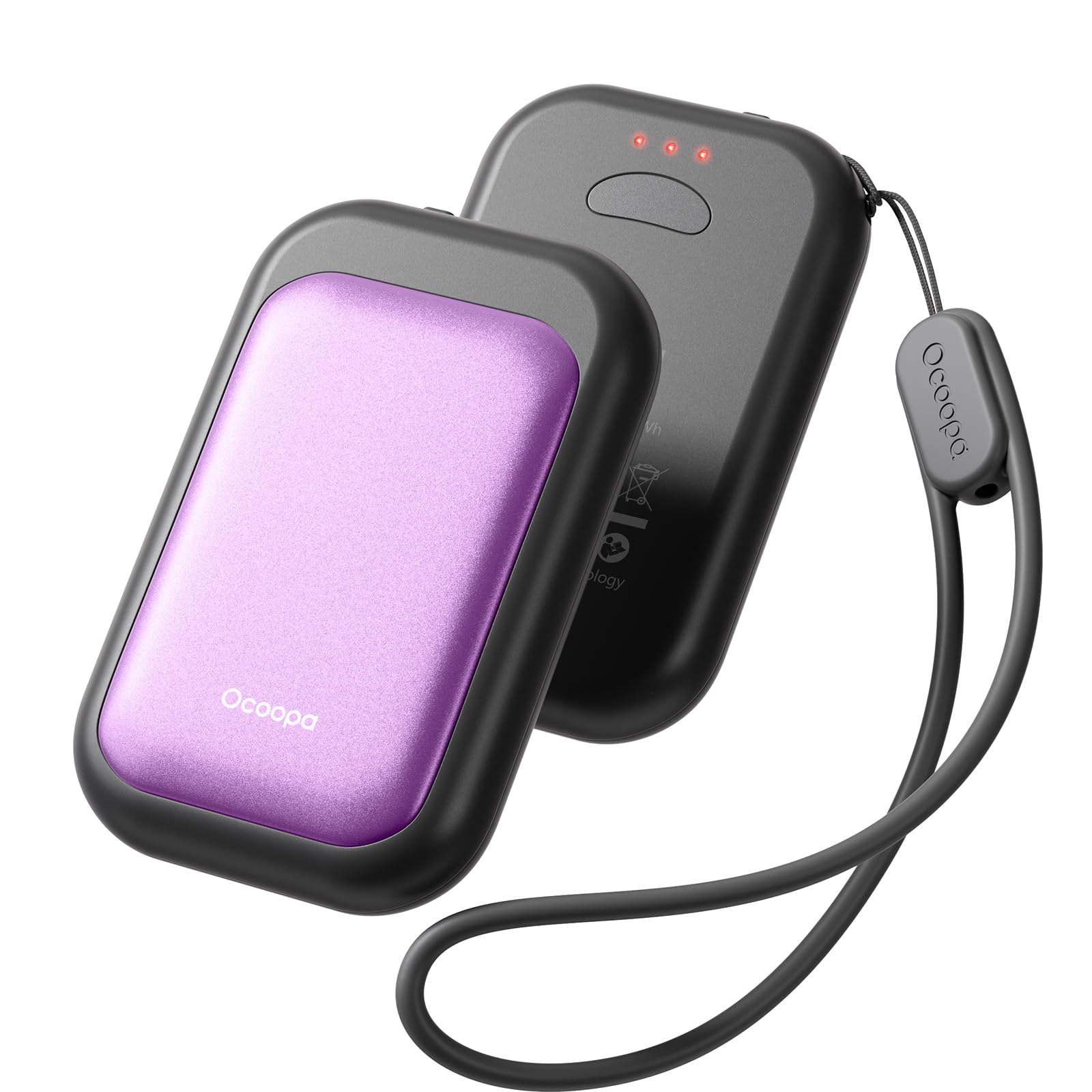 OCOOPA card-style hand warmers front view for slim portable warmth