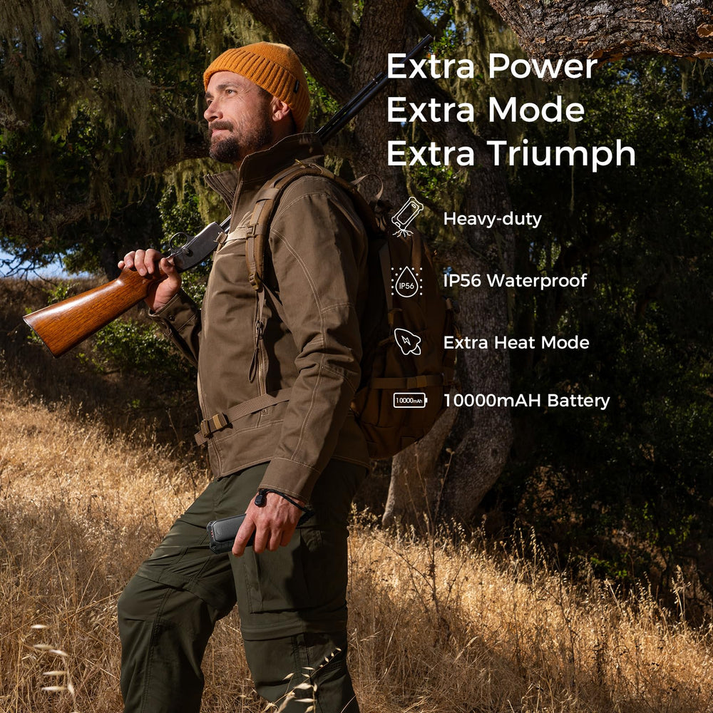 OCOOPA IP56 extra heat mode boosts warmth for subzero days