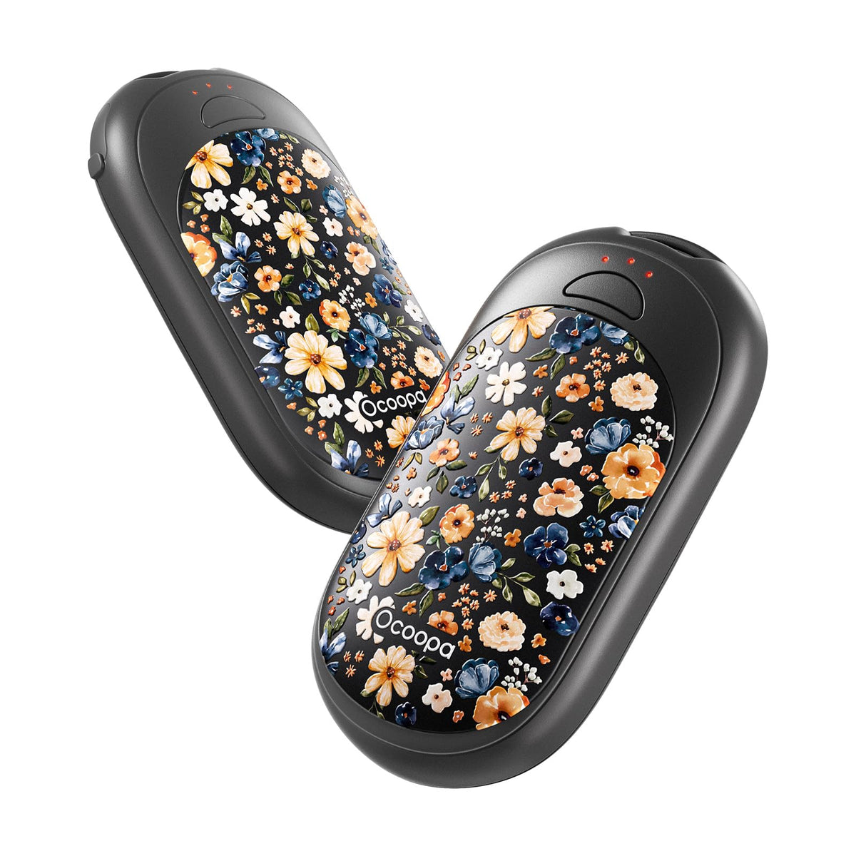 OCOOPA magnetic hand warmers 2-pack snapped together for compact transport.