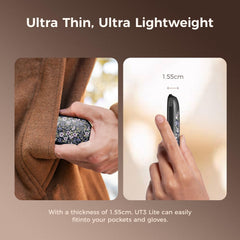 OCOOPA magnetic hand warmers with three heat levels for customizable comfort