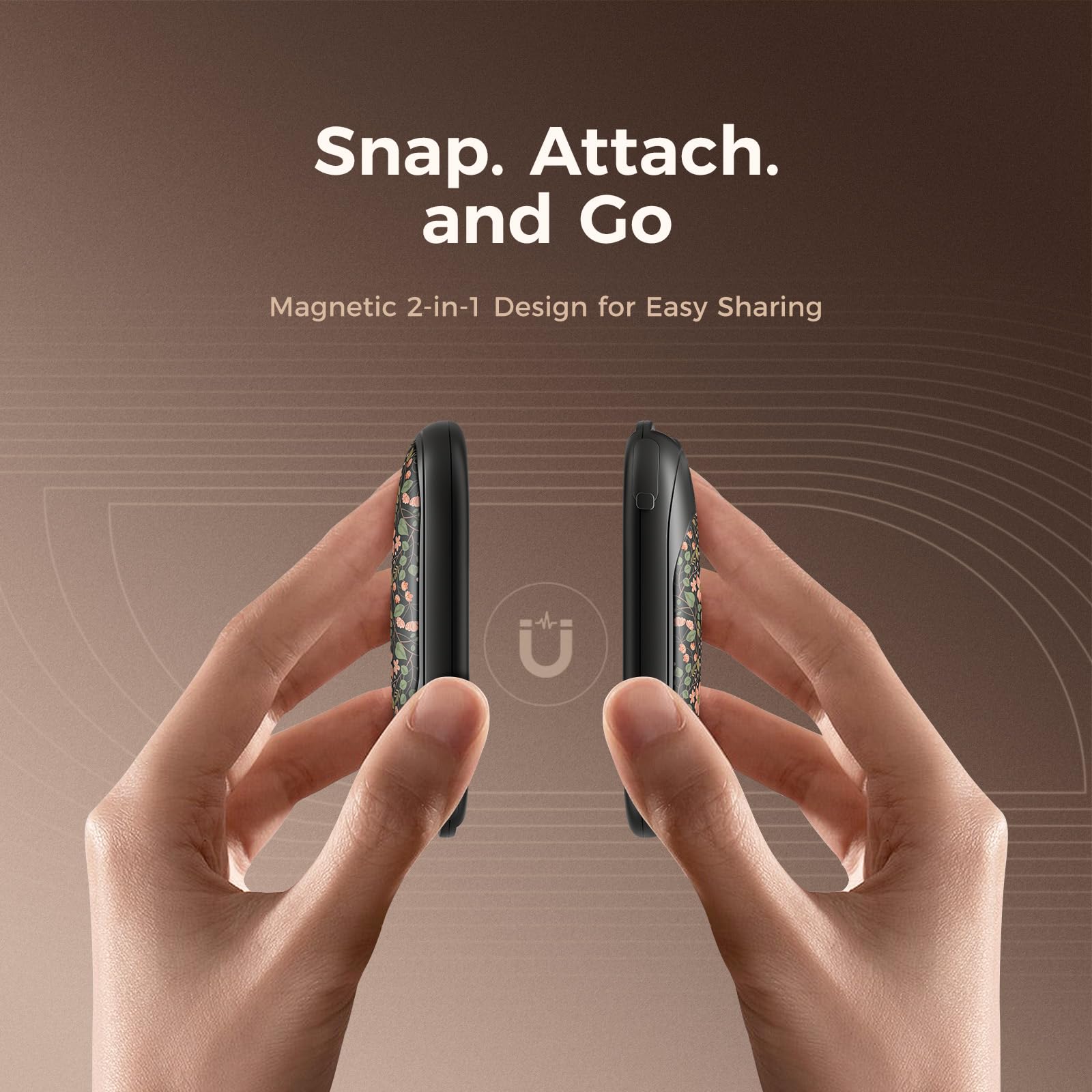 OCOOPA UL-certified embossed finish combines safety with tactile style.