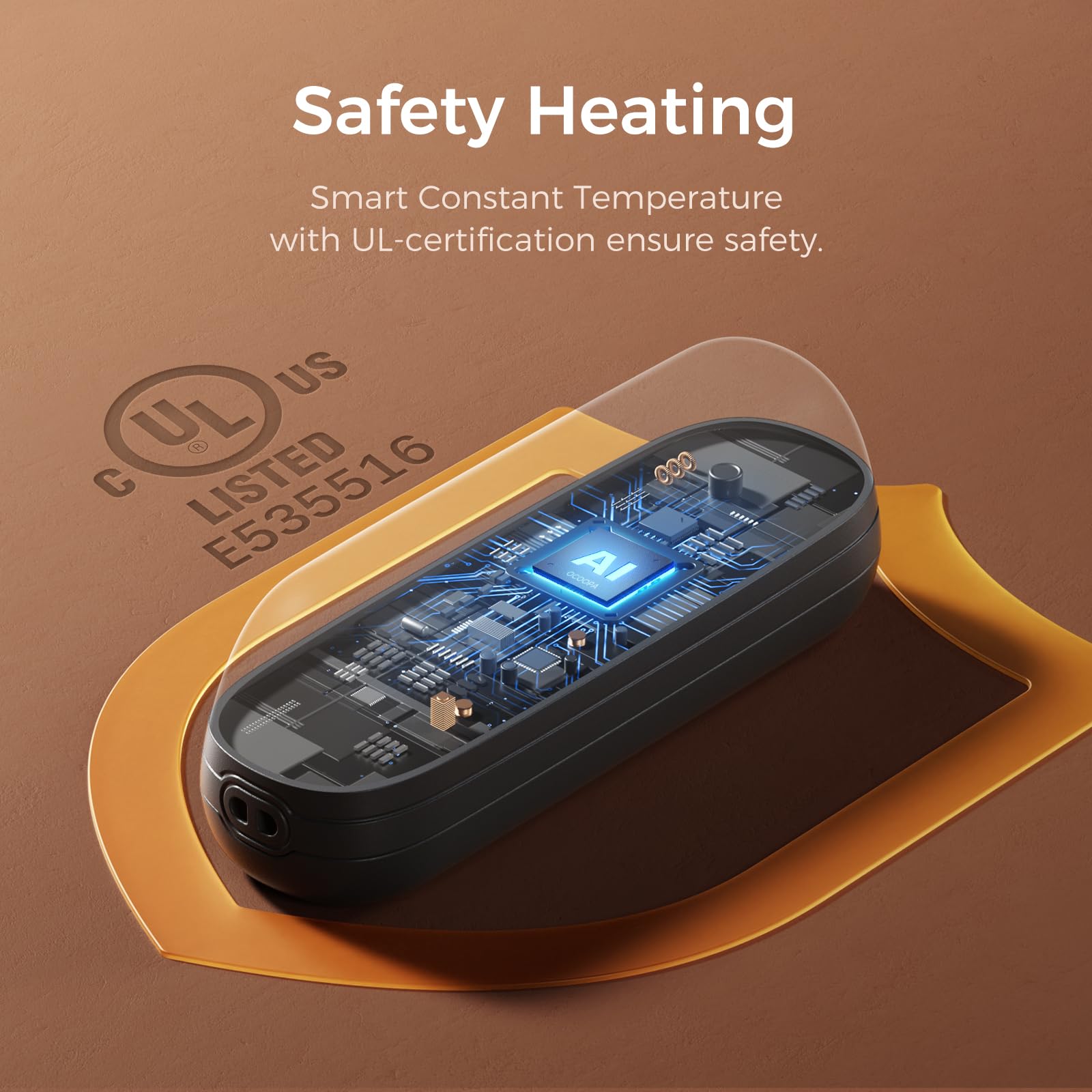 OCOOPA UT2s AI smart temperature monitor maintains safe heat levels.