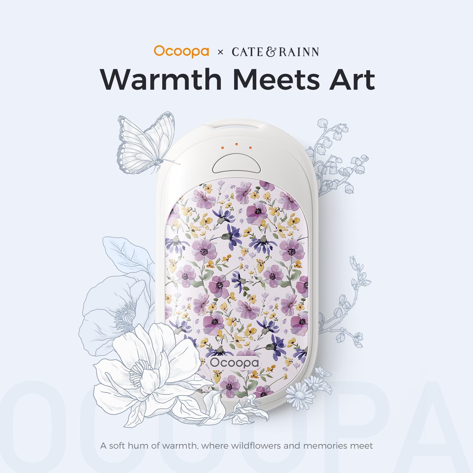 OCOOPA UT3 Lite UL-certified hand warmers ensure safe, reliable outdoor warmth.