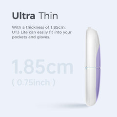 OCOOPA UT3 Lite ultra-light hand warmer with thin profile for pocket warmth.