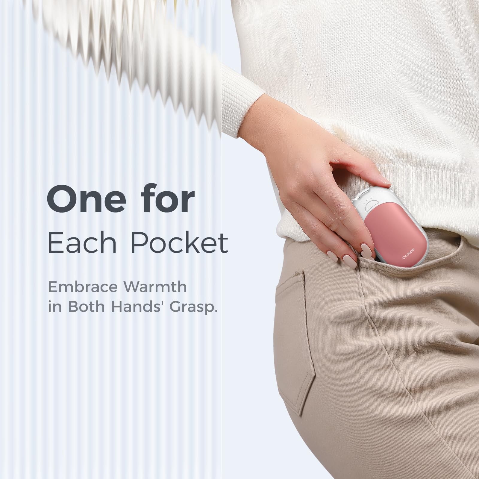 OCOOPA UT3 Lite includes a silicone wrist band for easy access.