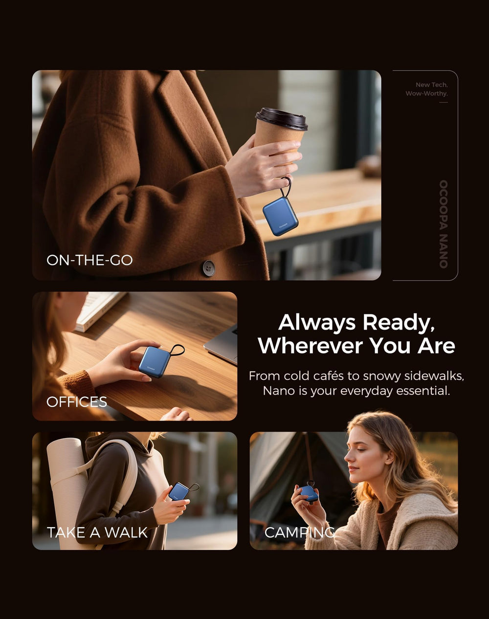OCOOPA UT5 Nano gift-ready box signals thoughtful winter warmth.