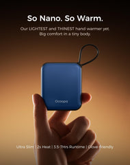 OCOOPA UT5 Nano shows instant heat activation for quick warmth.