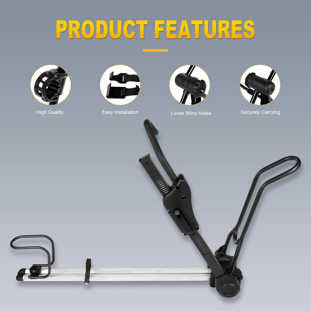 OCPTY bike rack showing the locking mechanism for added security