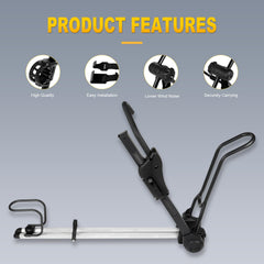 OCPTY bike rack showing the locking mechanism for added security