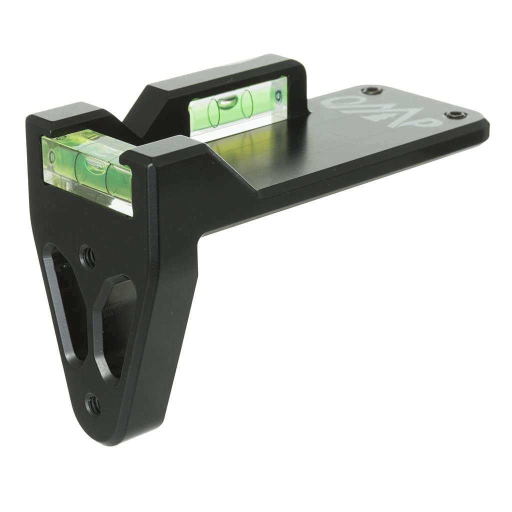 October Mountain Axis Sight Leveler front view for precise first, second, and third axis leveling