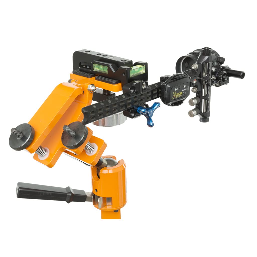 October Mountain Axis Sight Leveler side view supports versatile mounting on Versa Cradle or clamps