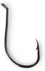 Inline Octopus Hooks 3/0 size, 100-pack, black nickel finish