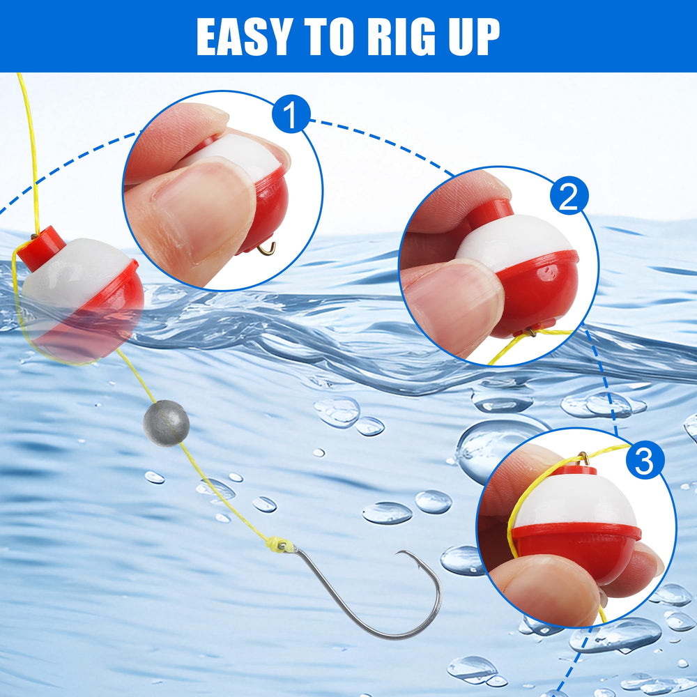 Octopus hooks included in the kit