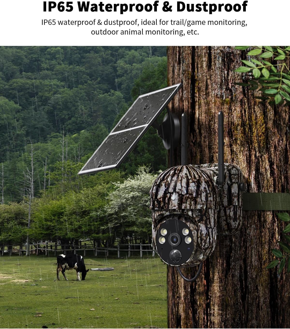 OCULVIEW IP65-durable shell withstands rugged outdoor environments.
