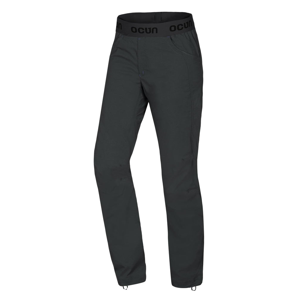 Ocun Mania pants front view shows lightweight breathable construction for warm climbs