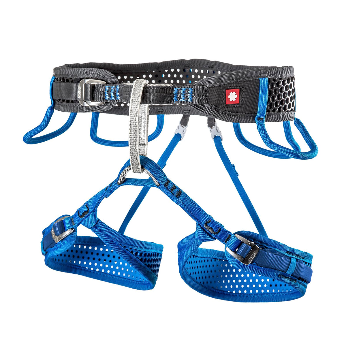 Ocun WeBee harness S front view for breathable comfort during climbs.