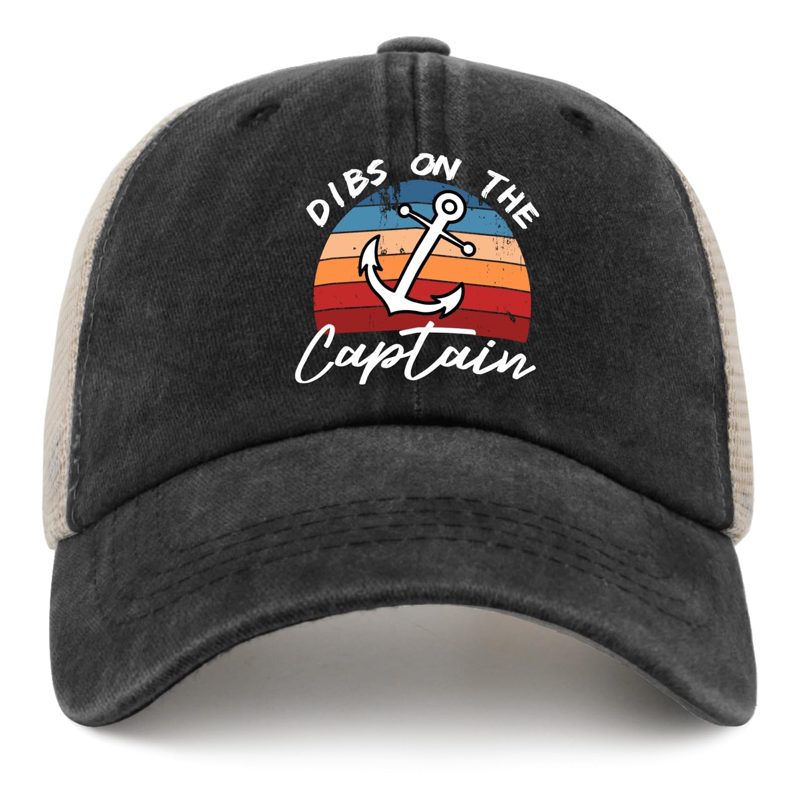 ODCRAT Captain Dad Hat features a vintage finish for character.