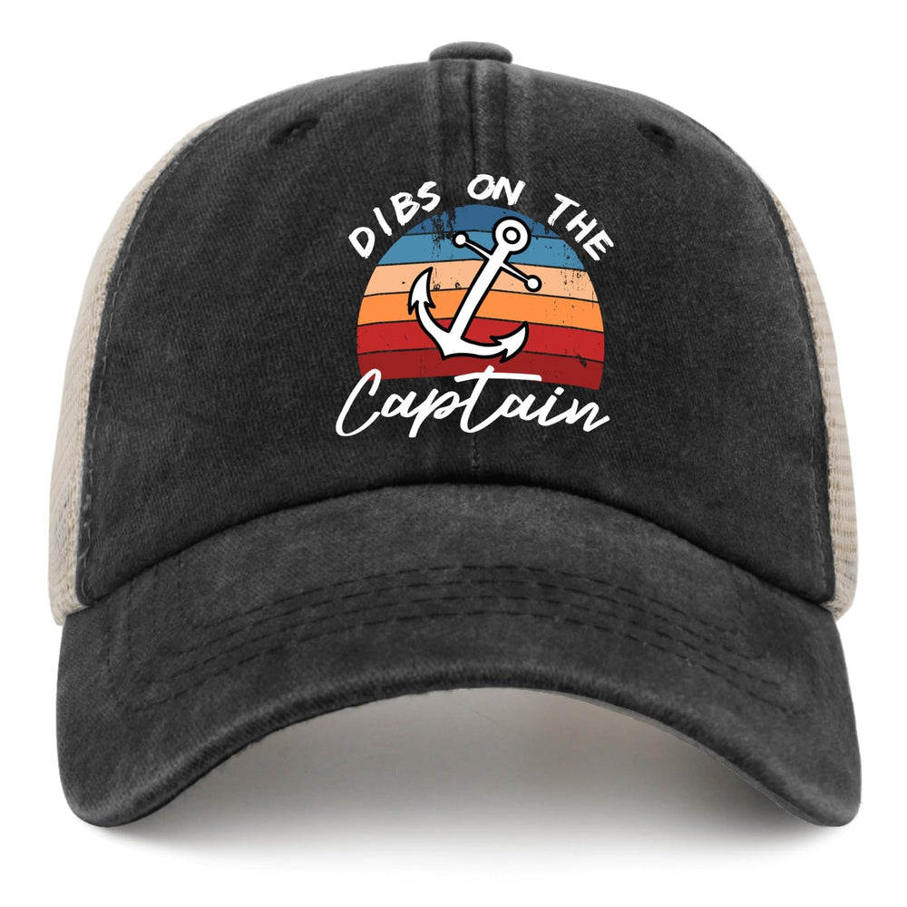 ODCRAT Captain Dad Hat features a vintage finish for character.