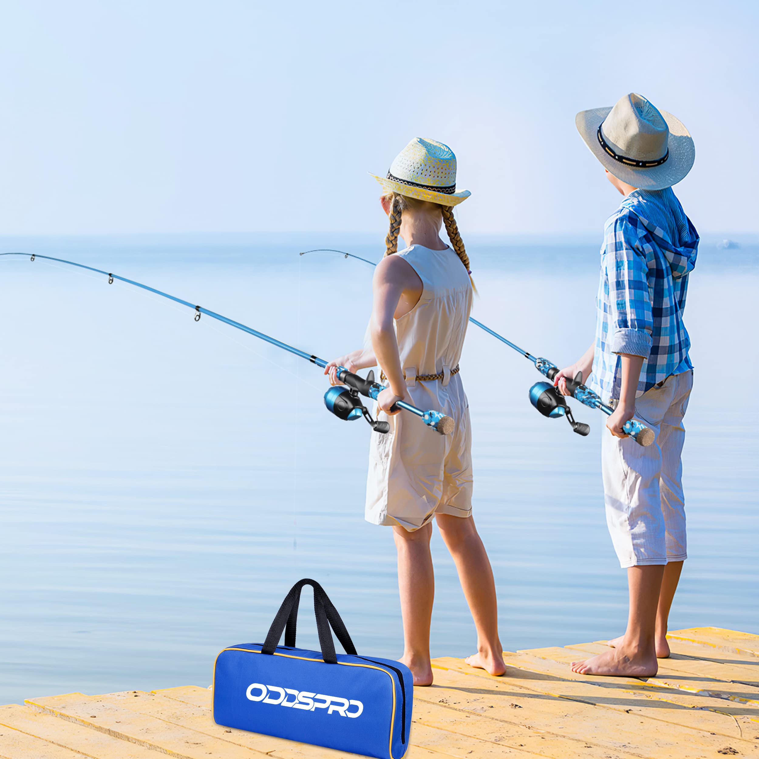 ODDSPRO beginner's guide included for quick, independent fishing basics