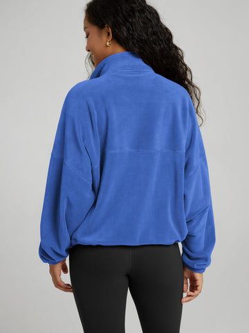 ODODOS jacket cinchable-hem for adjustable crop or relaxed fit and versatile styling.