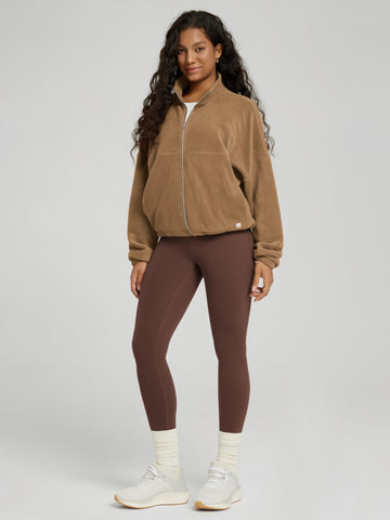 ODODOS cinch-hem adjustable detail shows customizable fit and versatile cropped or relaxed styles.