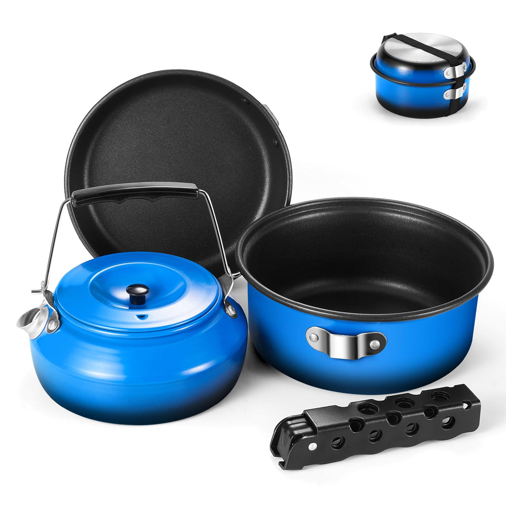 Odoland 1.2L pot ready for easy outdoor meals on the trail