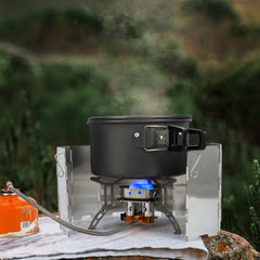 Odoland 6800W piezo-ignition in action enables hands-free lighting and faster boil