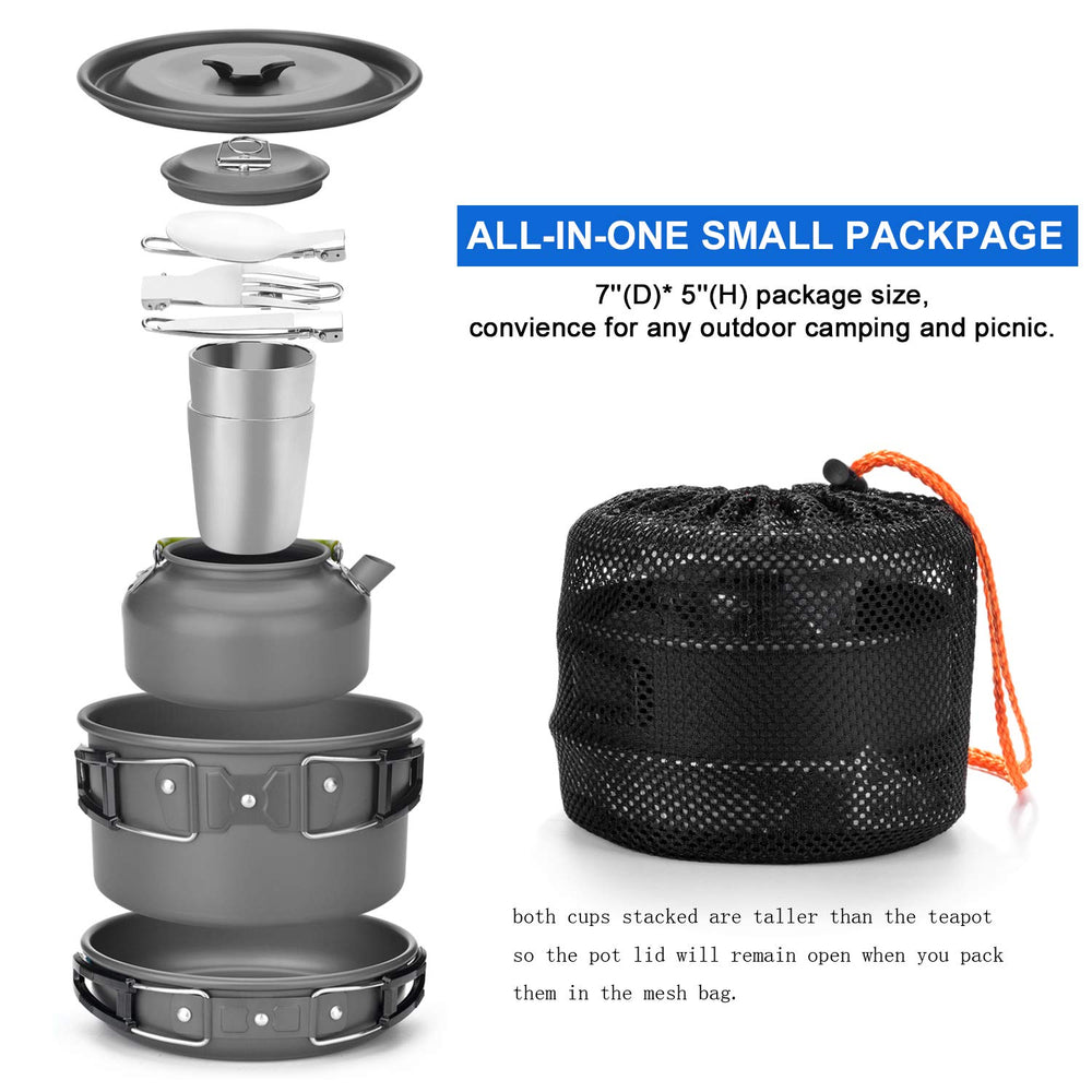 Odoland tea kettle 0.8L great for hot drinks around camp