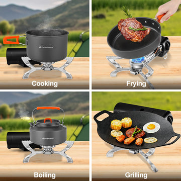Odoland carrying bag keeps stove ready and organized for camping trips