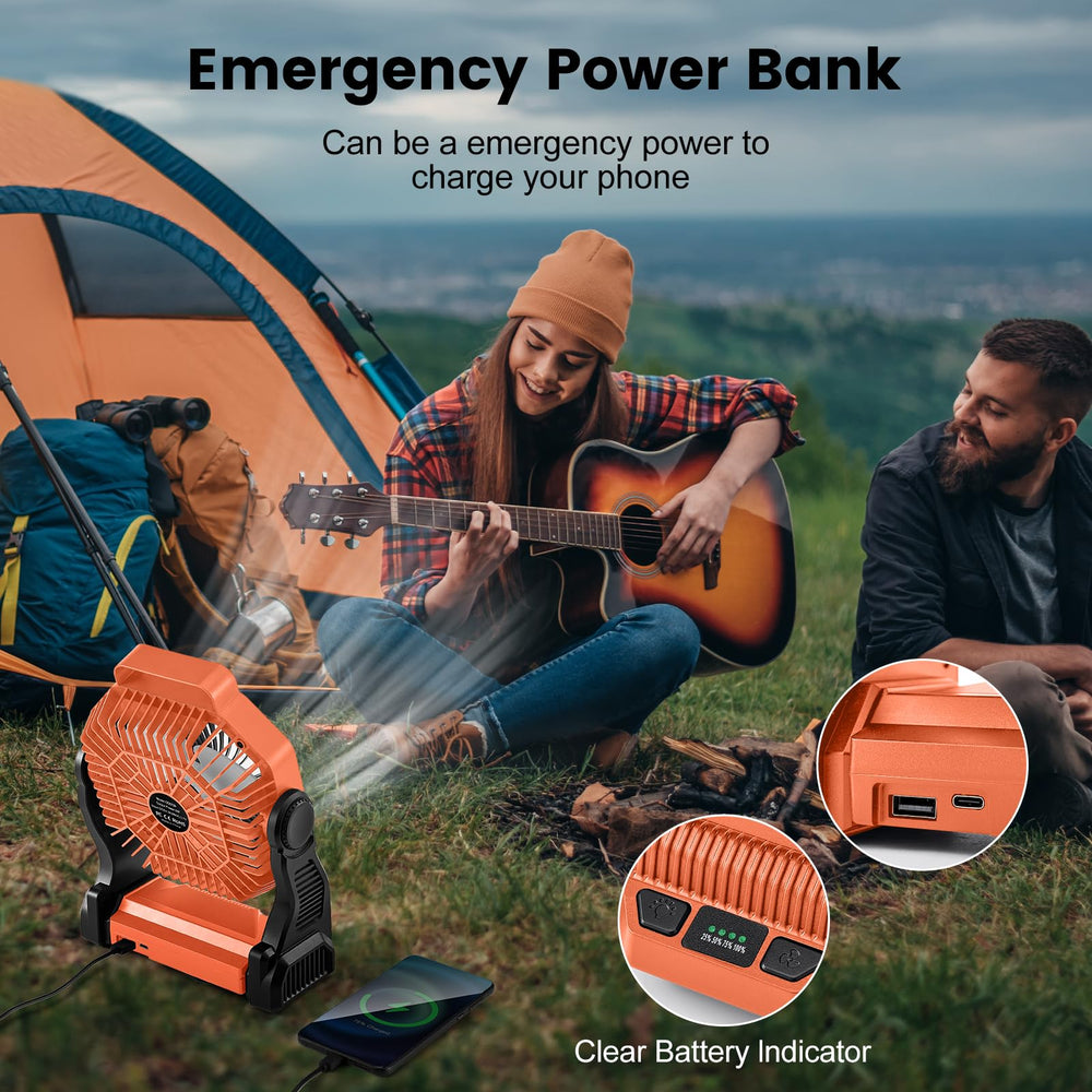 Odoland compact design fits in a backpack for easy camping transport.