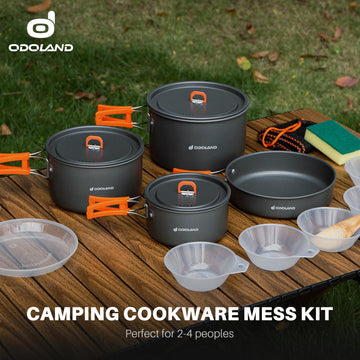 Odoland plastic bowls for mess-free serving at camp.