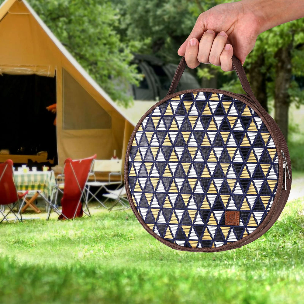 Odoland dishwasher-safe camping mess kit for quick cleanup