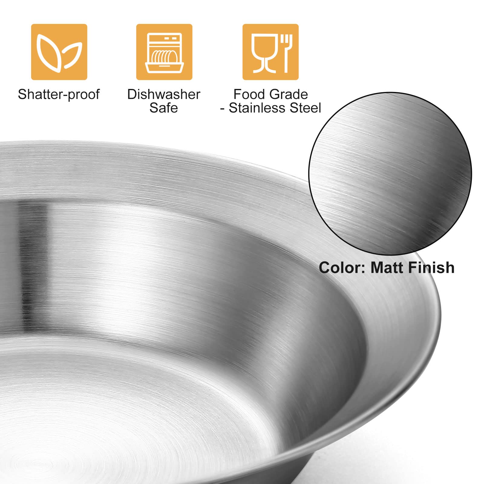 Close-up of durable stainless steel construction from Odoland kit