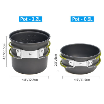 Odoland stainless steel cup 16oz for hot drinks on hikes