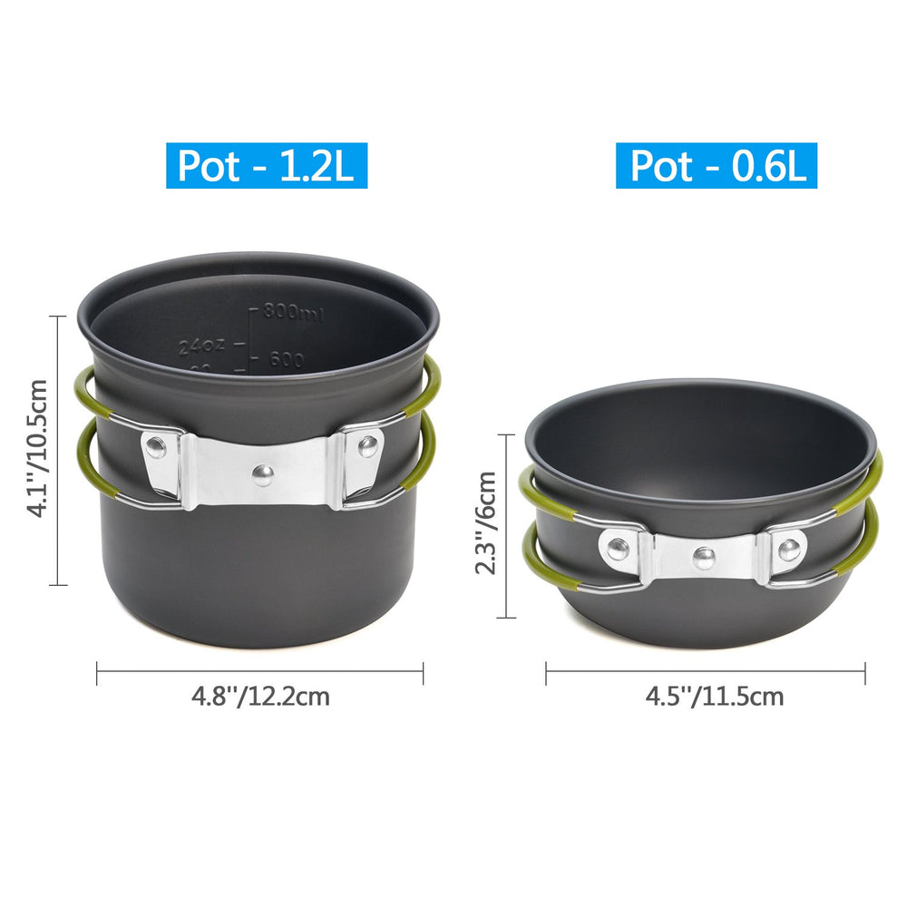 Odoland stainless steel cup 16oz for hot drinks on hikes