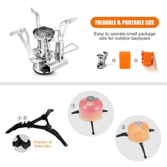 Odoland stainless steel cup 16oz for hot drinks on the trail