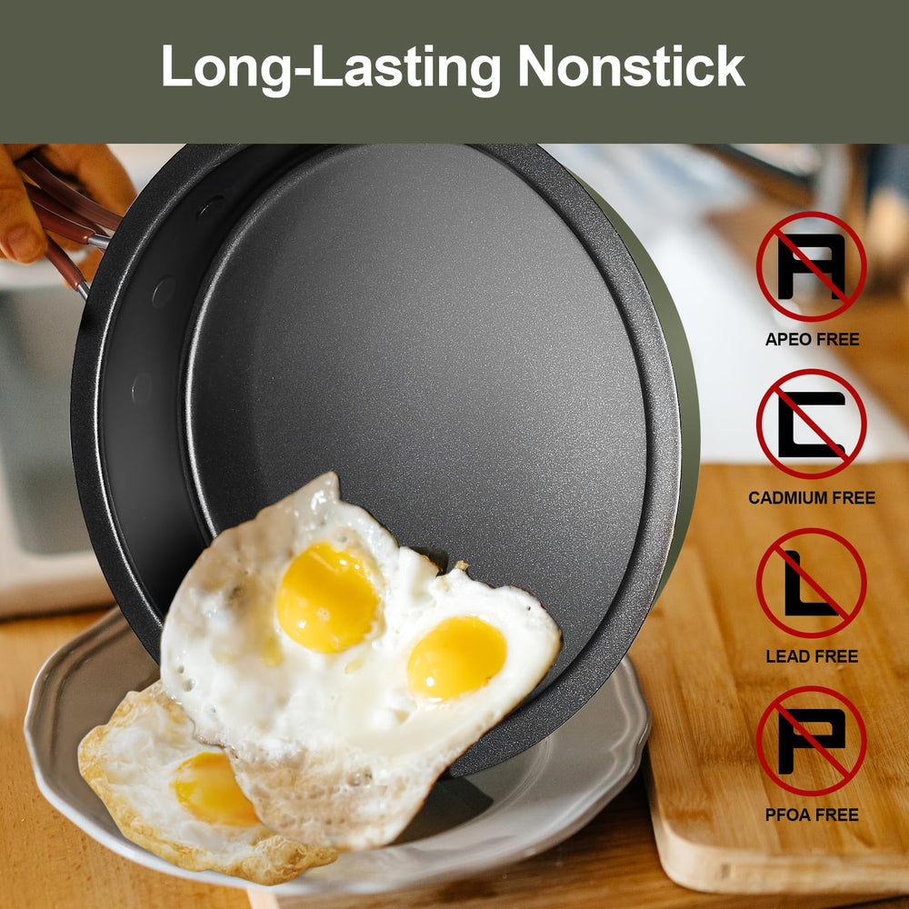 Odoland stainless steel cutlery set for reliable eating on hikes