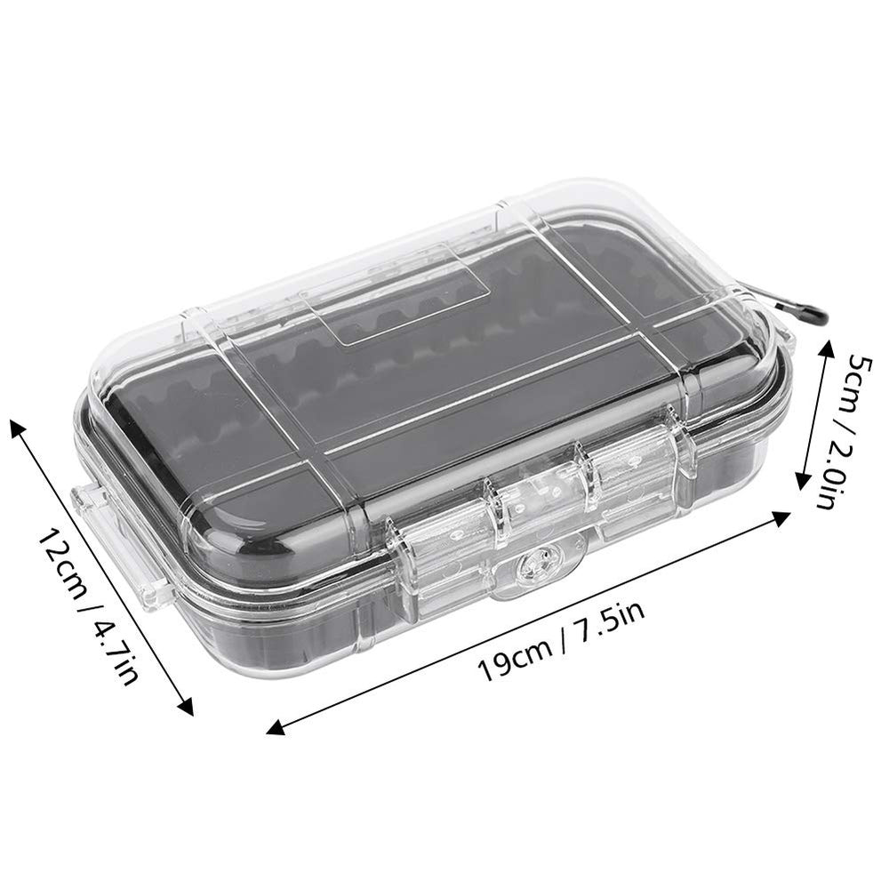 Odorkle case shows waterproof seal protecting contents on fishing trips.