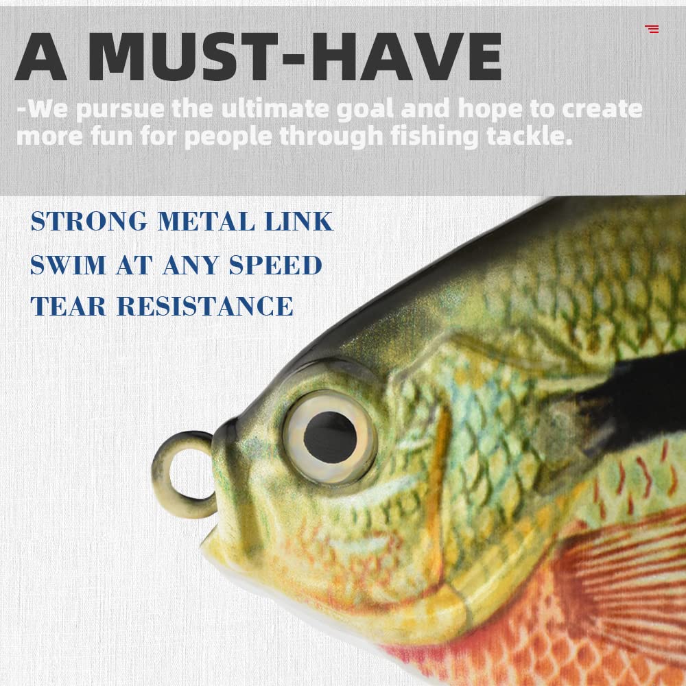 Color C lure ready for cast – built-in steel balls for long throws