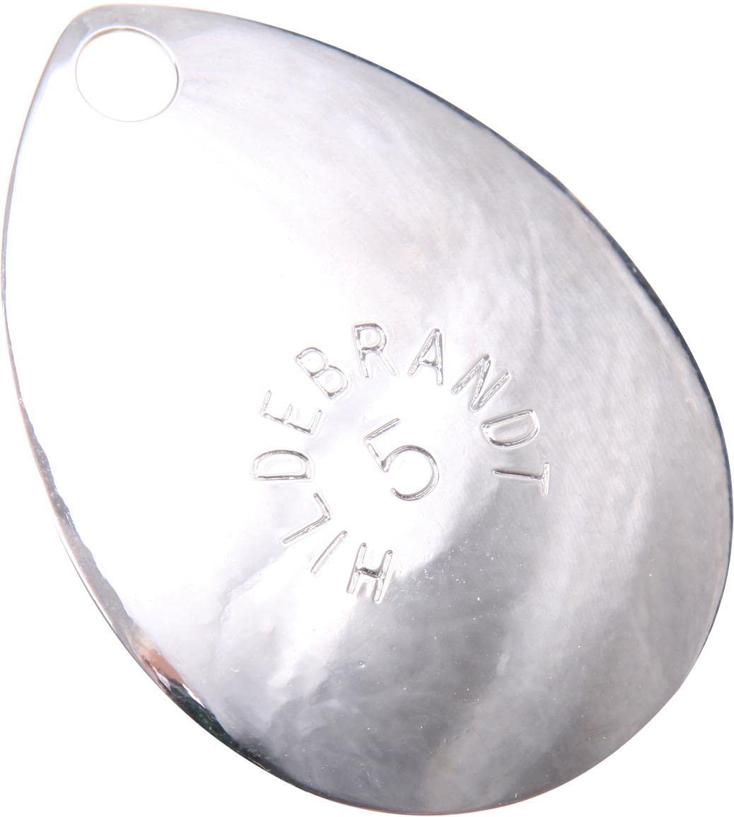 OFT Hildebrandt 5CBN Colorado blades close-up for durable finish and strong lure vibration