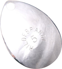 OFT Hildebrandt 5CBN Colorado blades close-up for durable finish and strong lure vibration