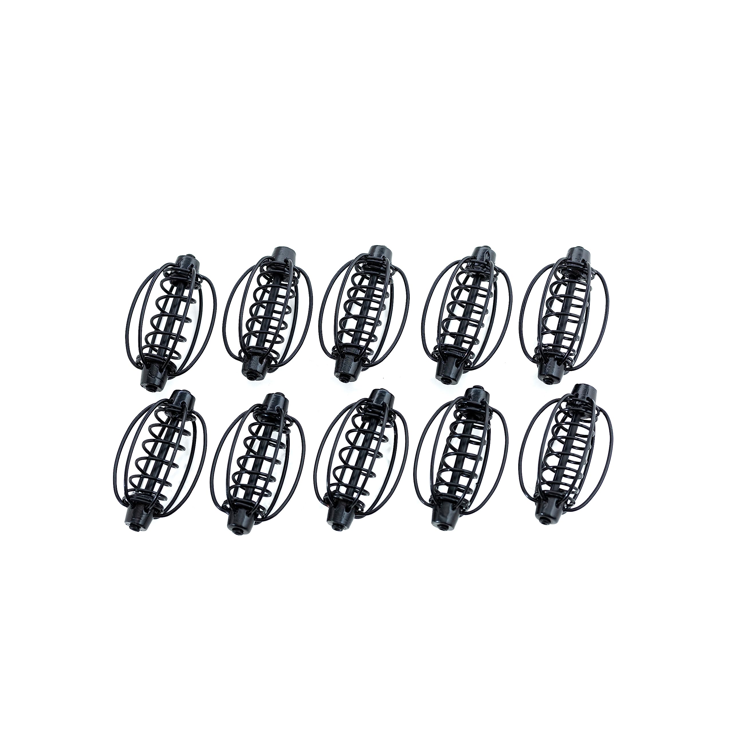 OFXDD Carp Feeder 10 Pcs – Pumpkin Cage, 20 g